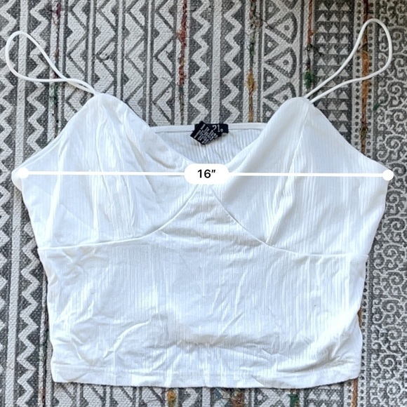 White Rue21 Crop Top Tank - Picture 8 of 8